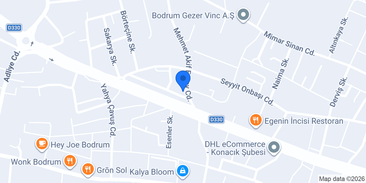 Naciye Ünlü SMMM Bürosu konumu