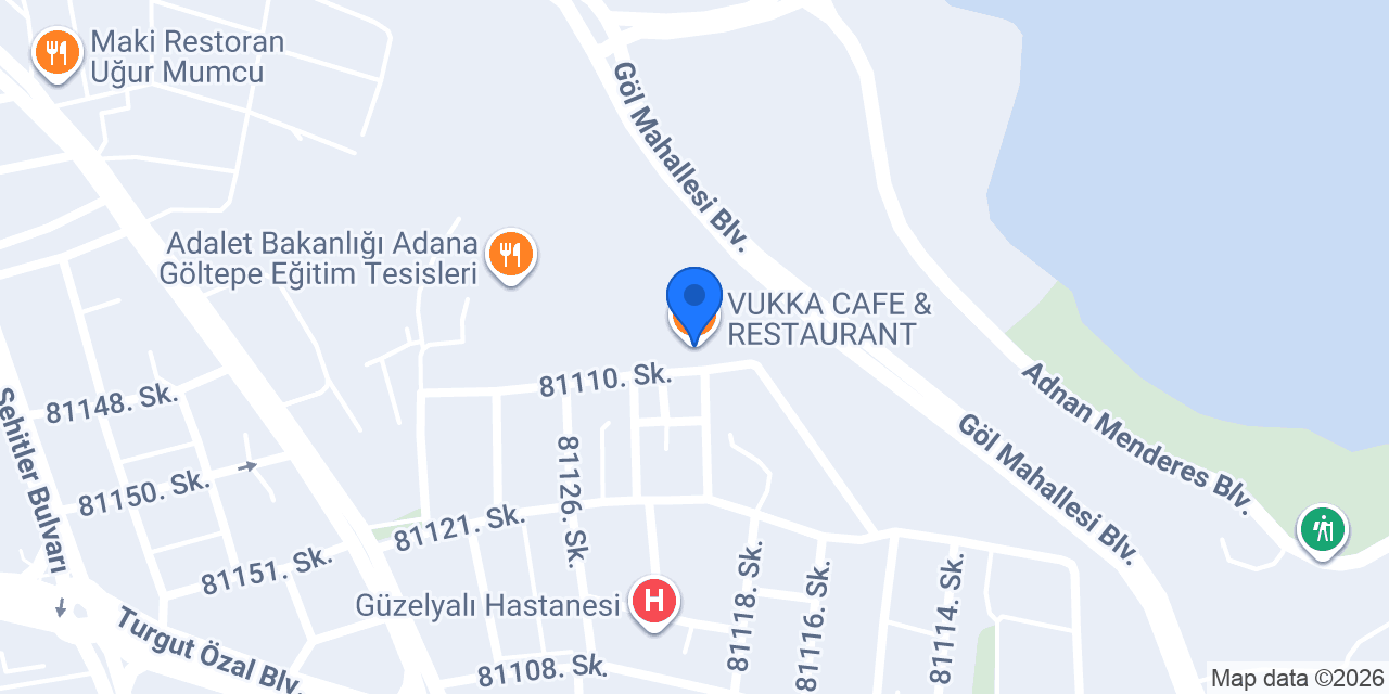 VUKKA CAFE & RESTAURANT konumu