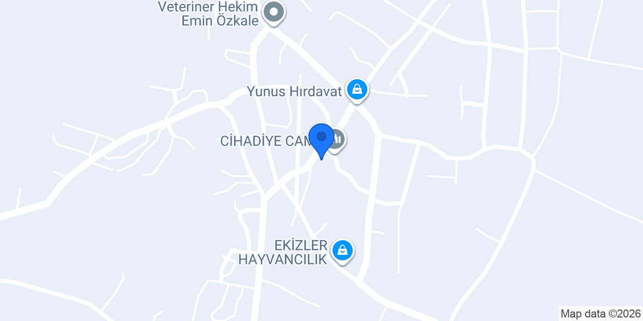 Cihadiye İlkokulu konumu