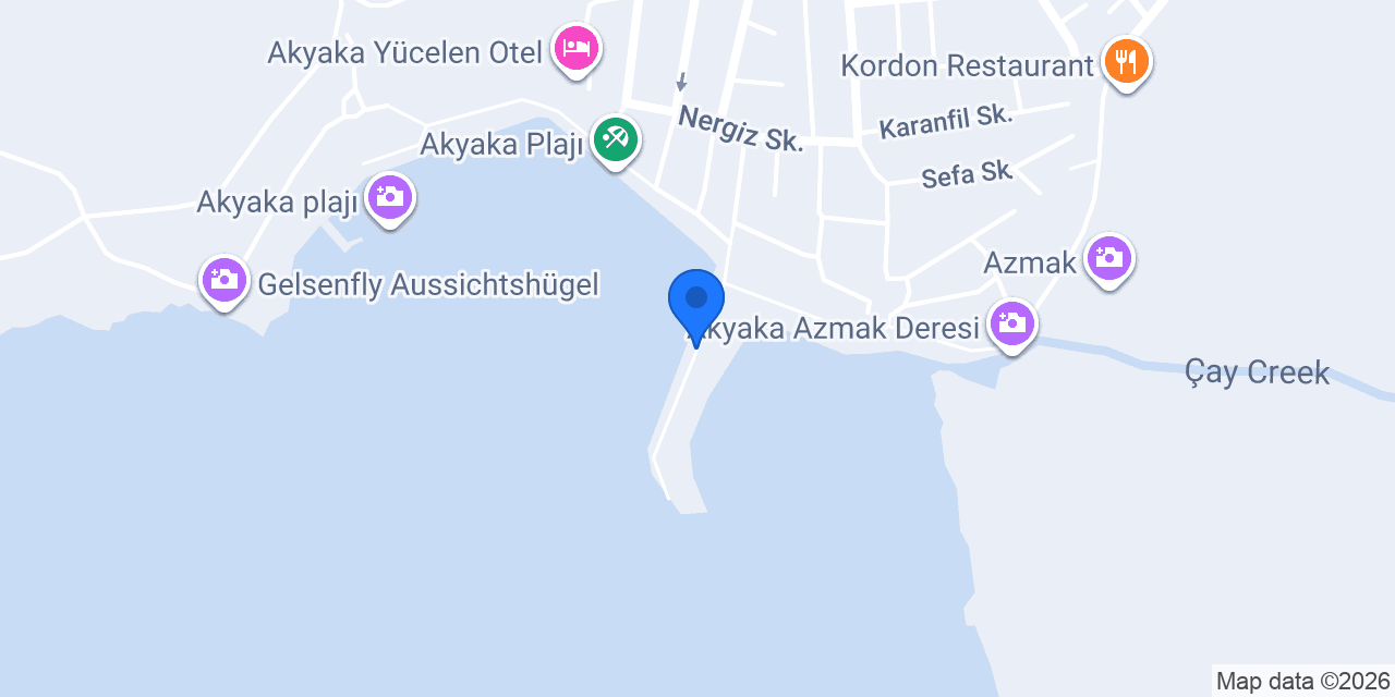 Reis Bey Teknecilik - Akyaka Tekne Turu konumu
