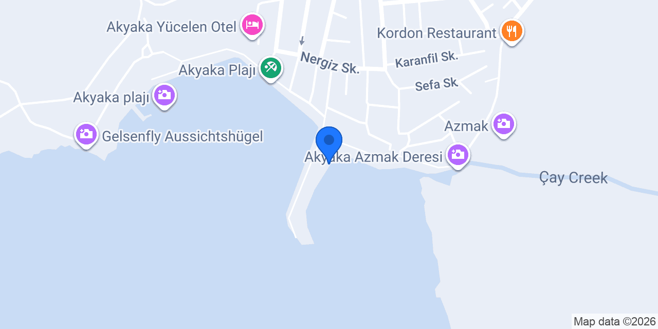 Balıkoğlu Teknesi | Akyaka Tekne Turu konumu