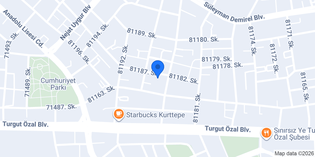 Adana Klima Servisi 02 konumu