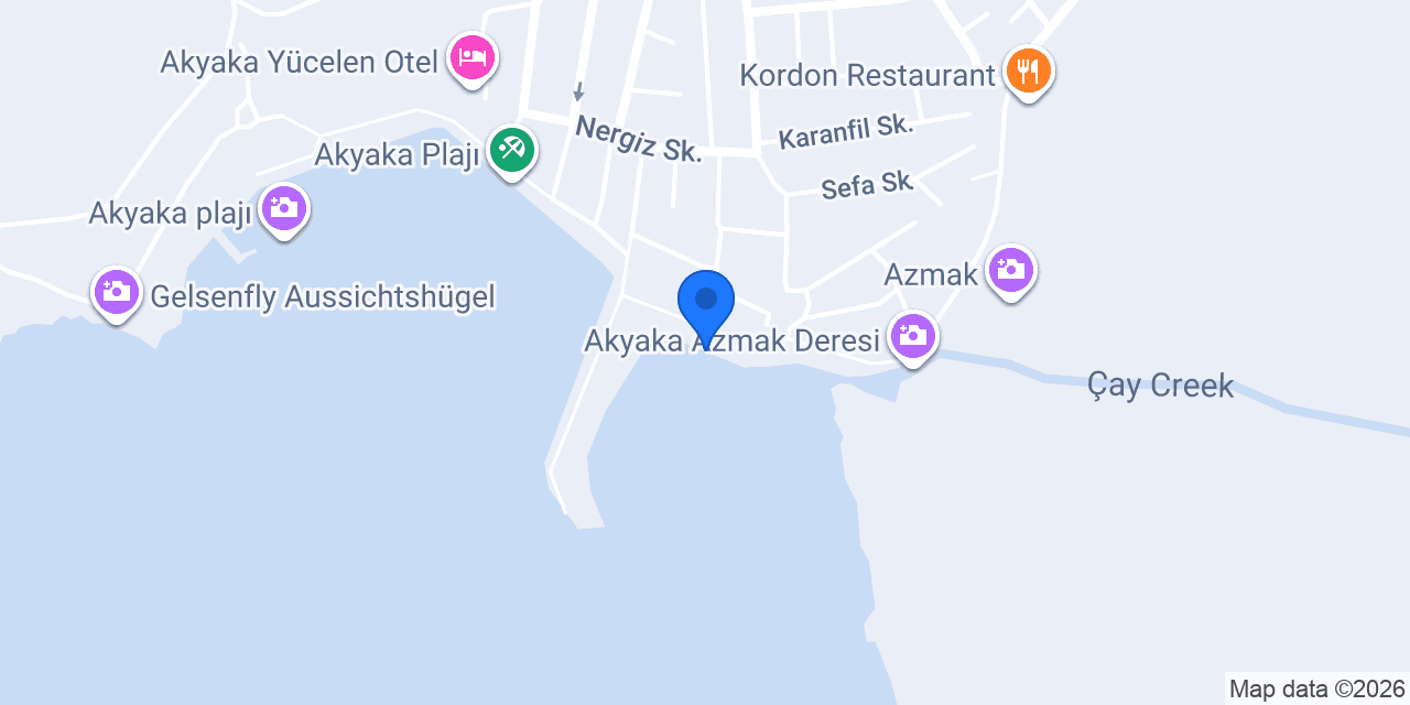 IRMAK MELİSA AKYAKA KÖRFEZ TURU ANKARALI TEKNESİ konumu