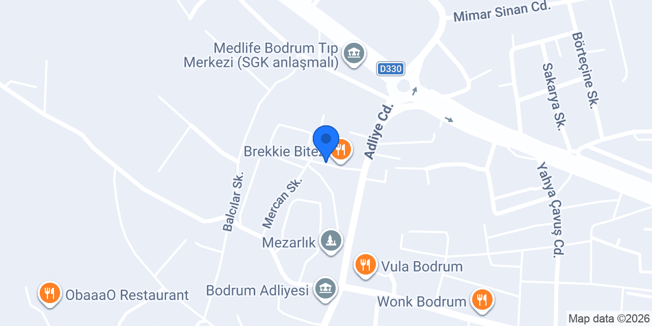 Mila Bodrum konumu