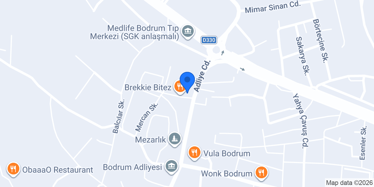 BODRUM ARABULUCULUK MERKEZİ konumu