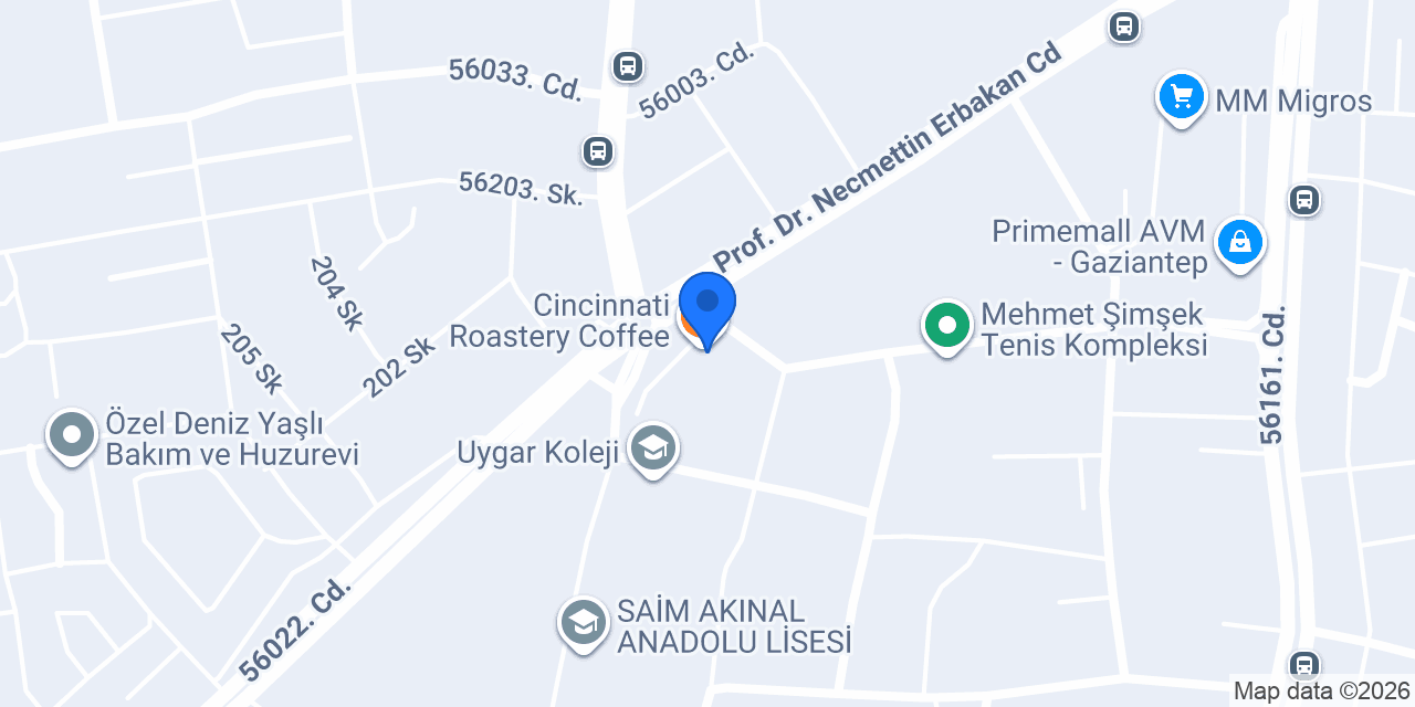 Cincinnati Roastery Coffee konumu