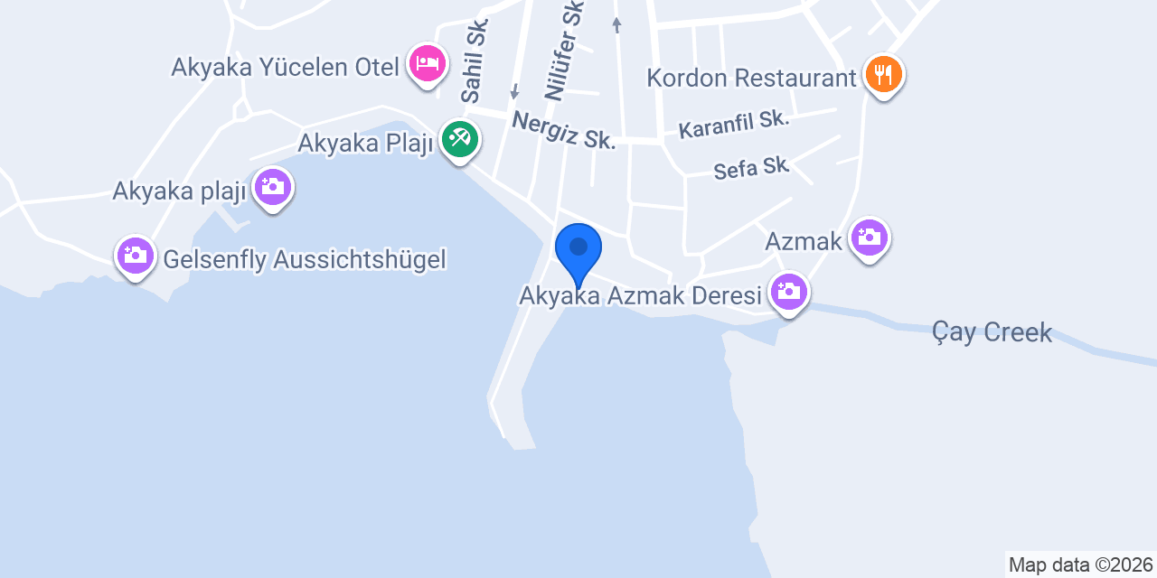 Karayel Boat Akyaka Tekne Turları konumu