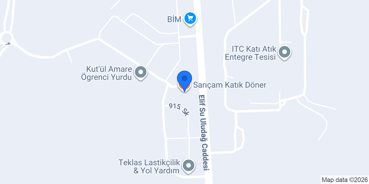 Sarıçam Katık Döner konumu