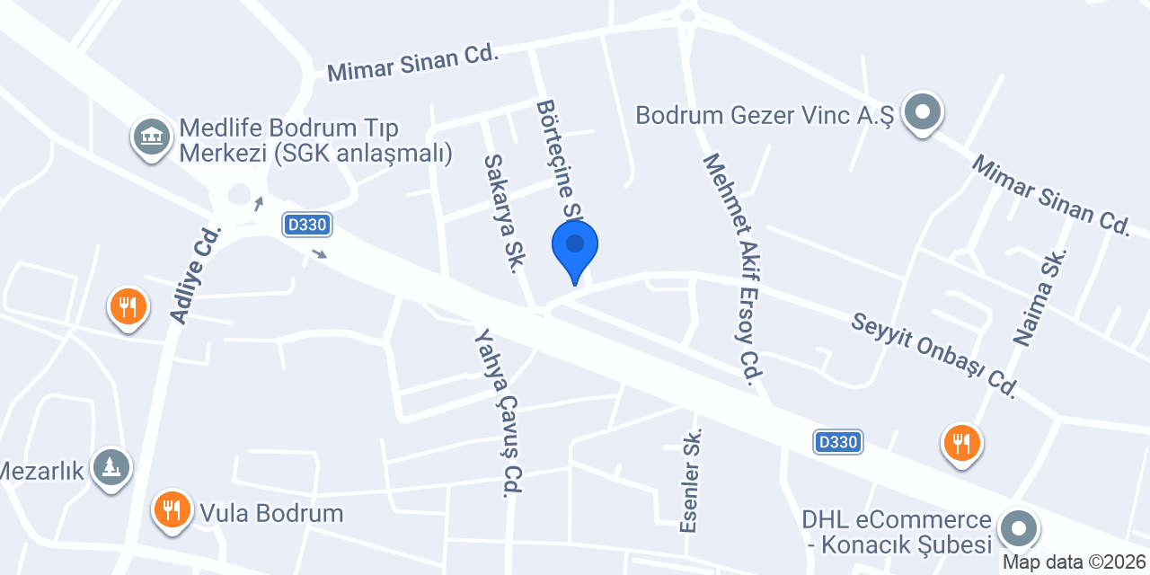 BODRUM H. İNGİLİZ KÜLTÜR KOLEJİ konumu