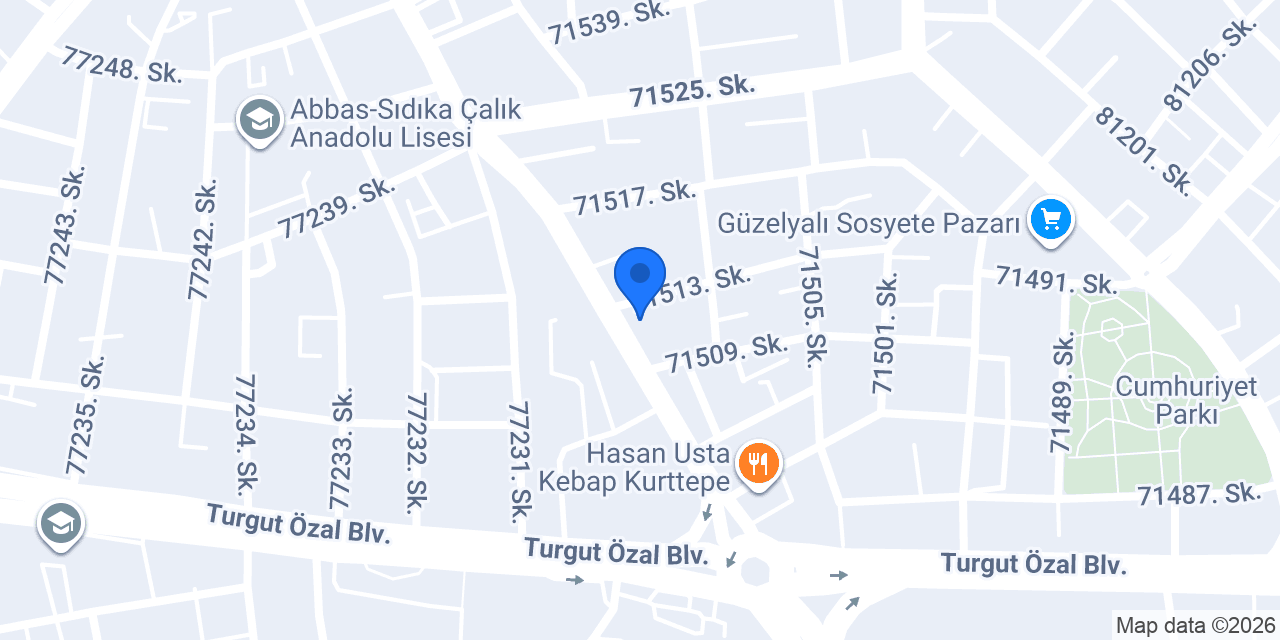 Balçiftliği konumu