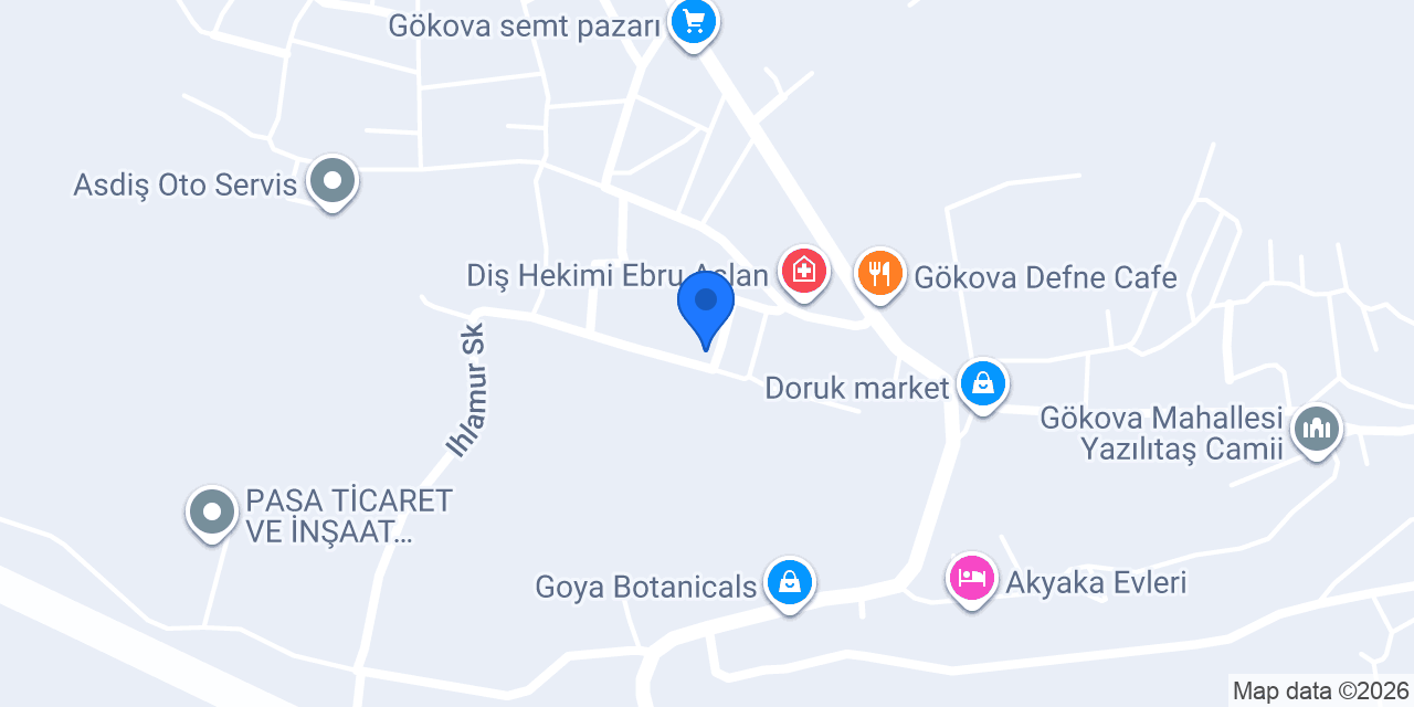 VİLLA İKİZLER konumu