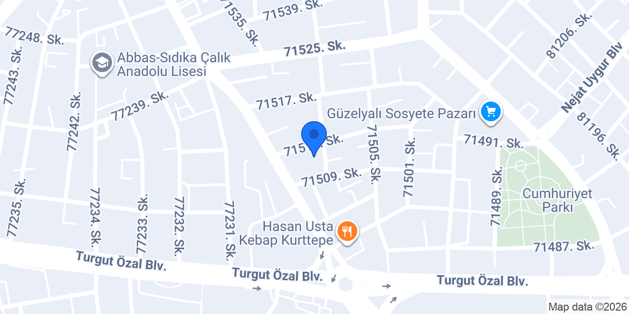 Codesphere Dijital Bilişim Danışmanlığı konumu