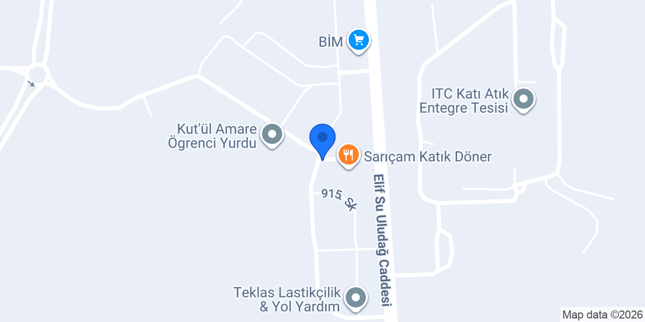 Veli Şef Kebap konumu