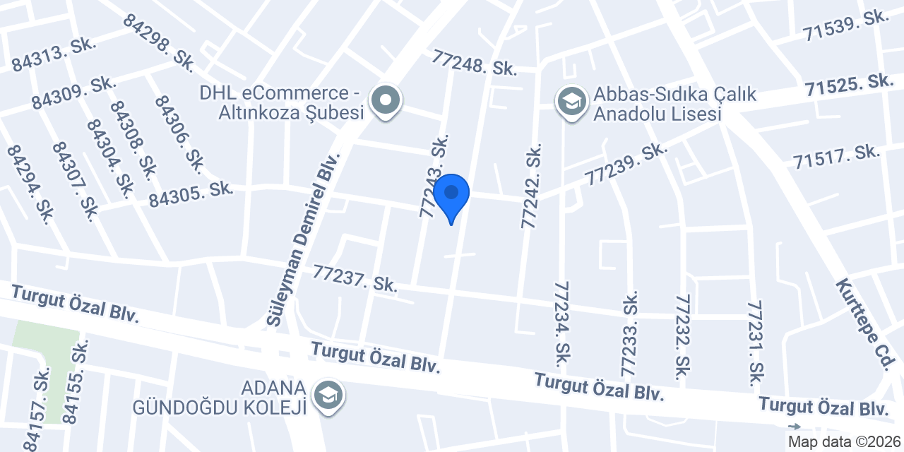 Çağdaş Erkek Kuaförü konumu