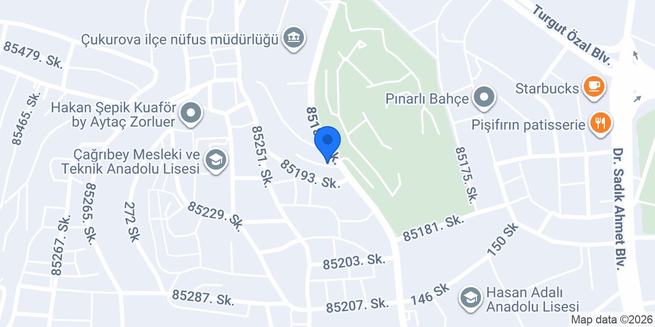 DÖNMEZ TEKEL BAYİİ - ADANA konumu