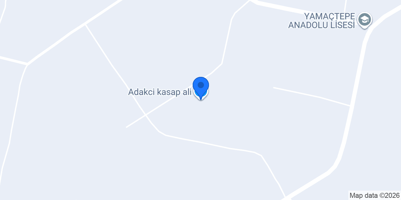 Adakci kasap ali konumu
