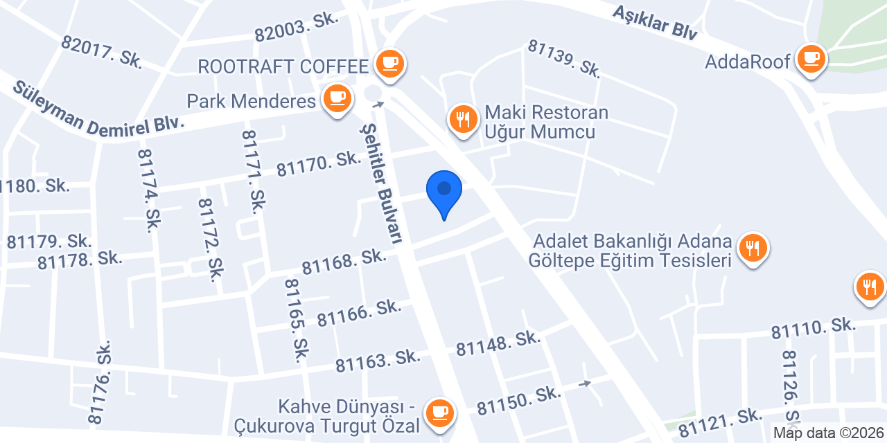 Ödevim Etüt Eğitim Merkezi konumu