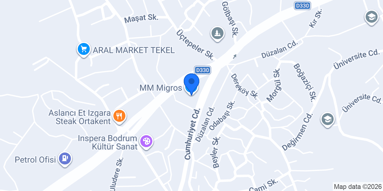 MM Migros konumu