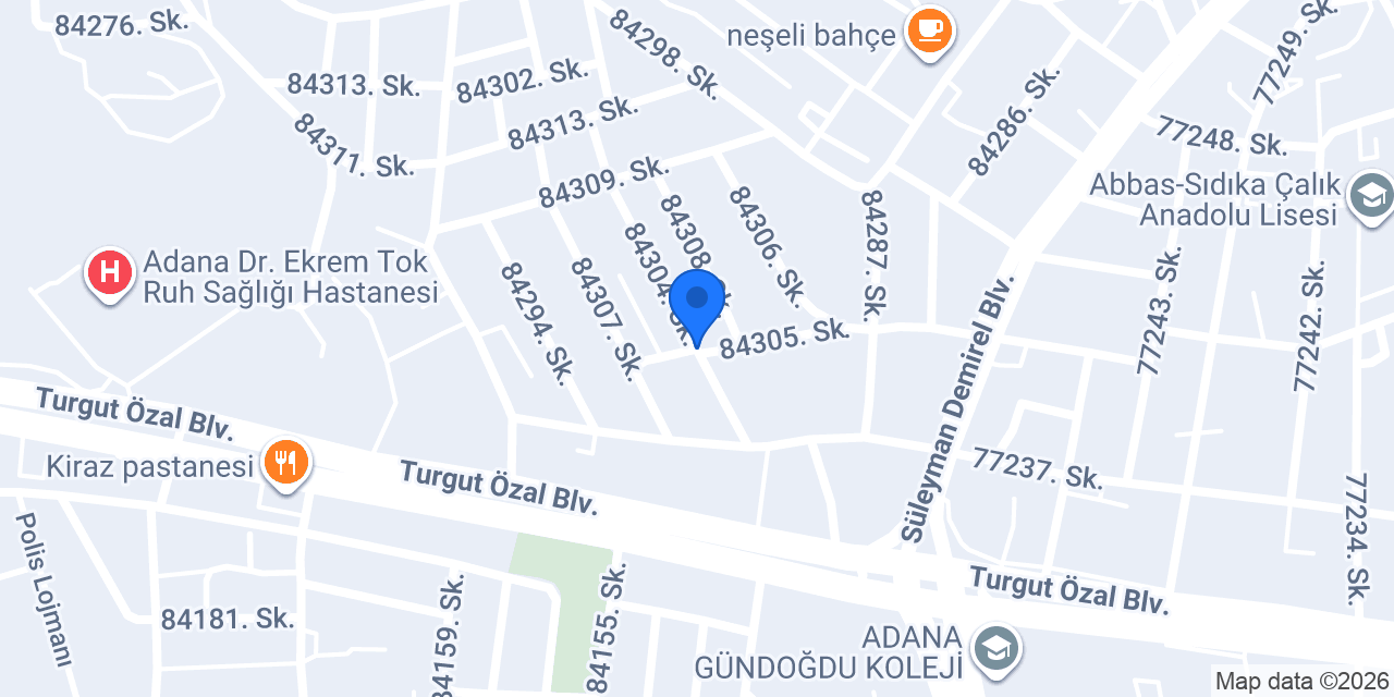 Minik Kahramanlar Anaokulu konumu