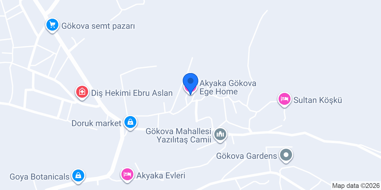 Akyaka Gökova Ege Home konumu