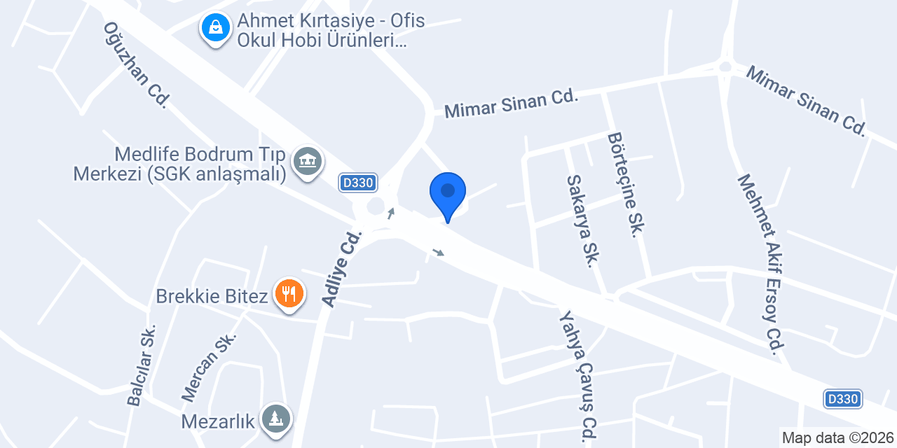 Bambi Yatak - Yarımada Dekor Mobilya konumu
