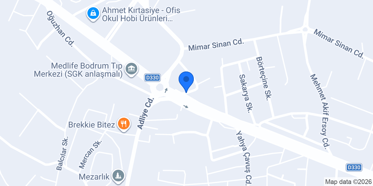 Aker Mobilya konumu