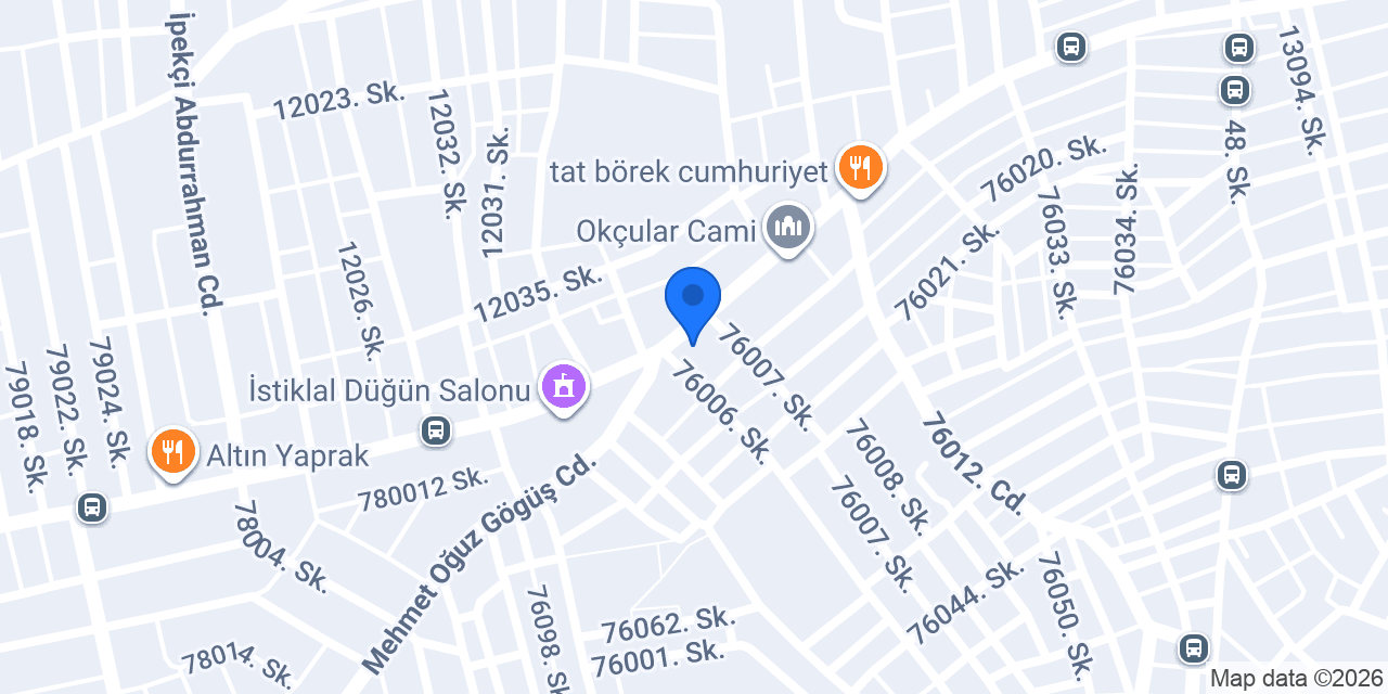 Kasap Ali Usta konumu