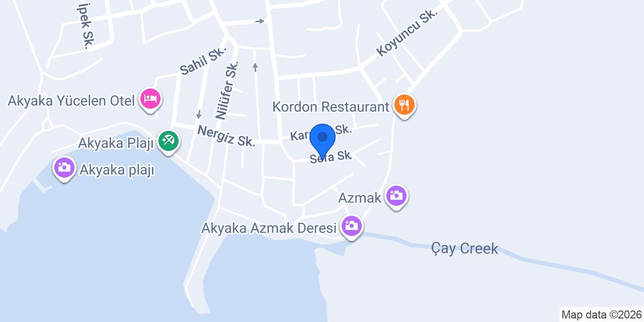 Nova Aparts Otel konumu