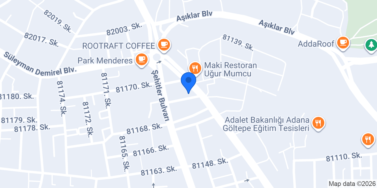 Cafe Butik konumu