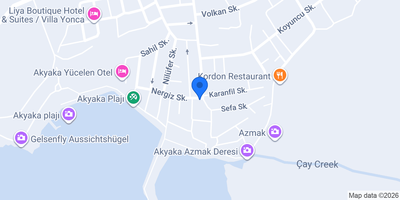 Akyaka Köşem Cafe Restaurant konumu