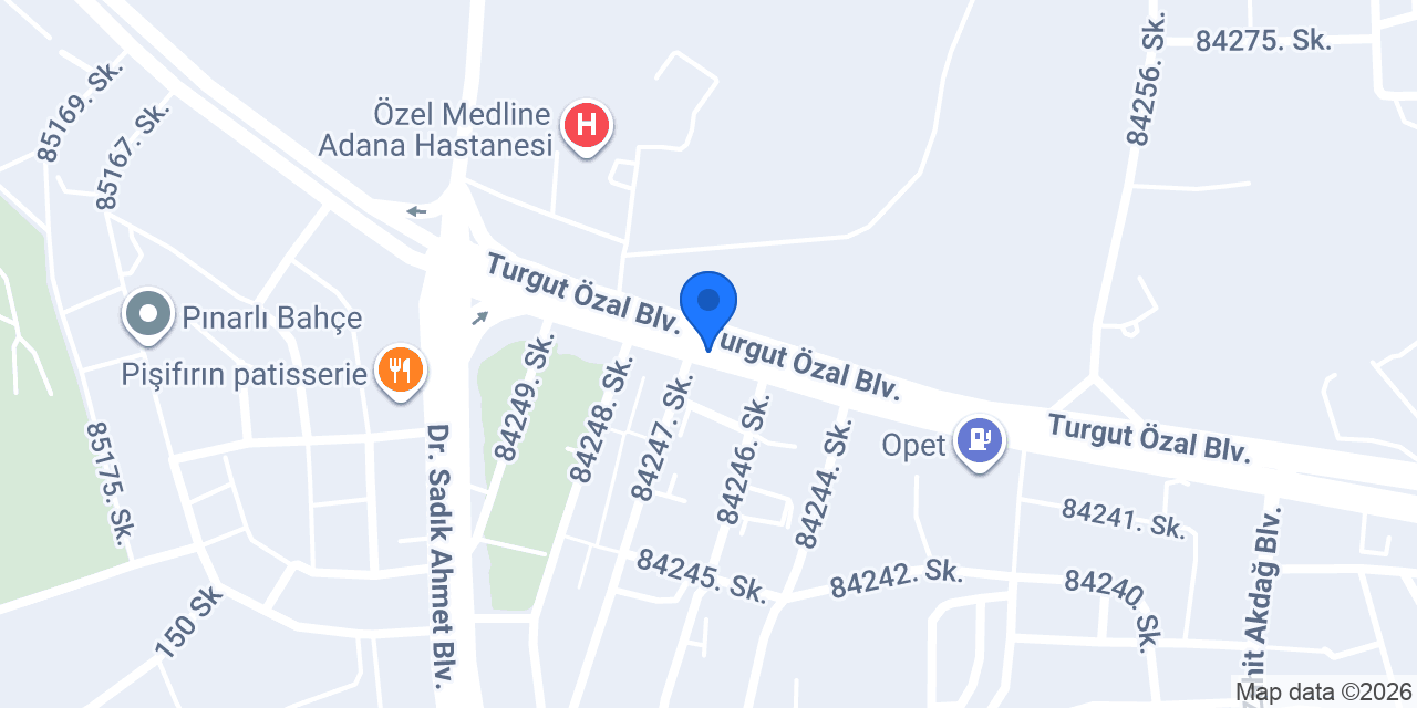 Op. Dr. Nursel Arslanhan konumu