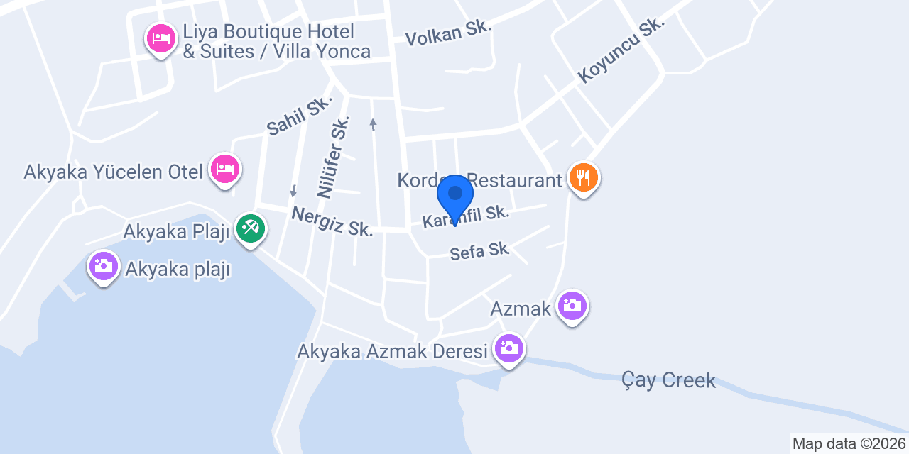 cozy Akyaka konumu