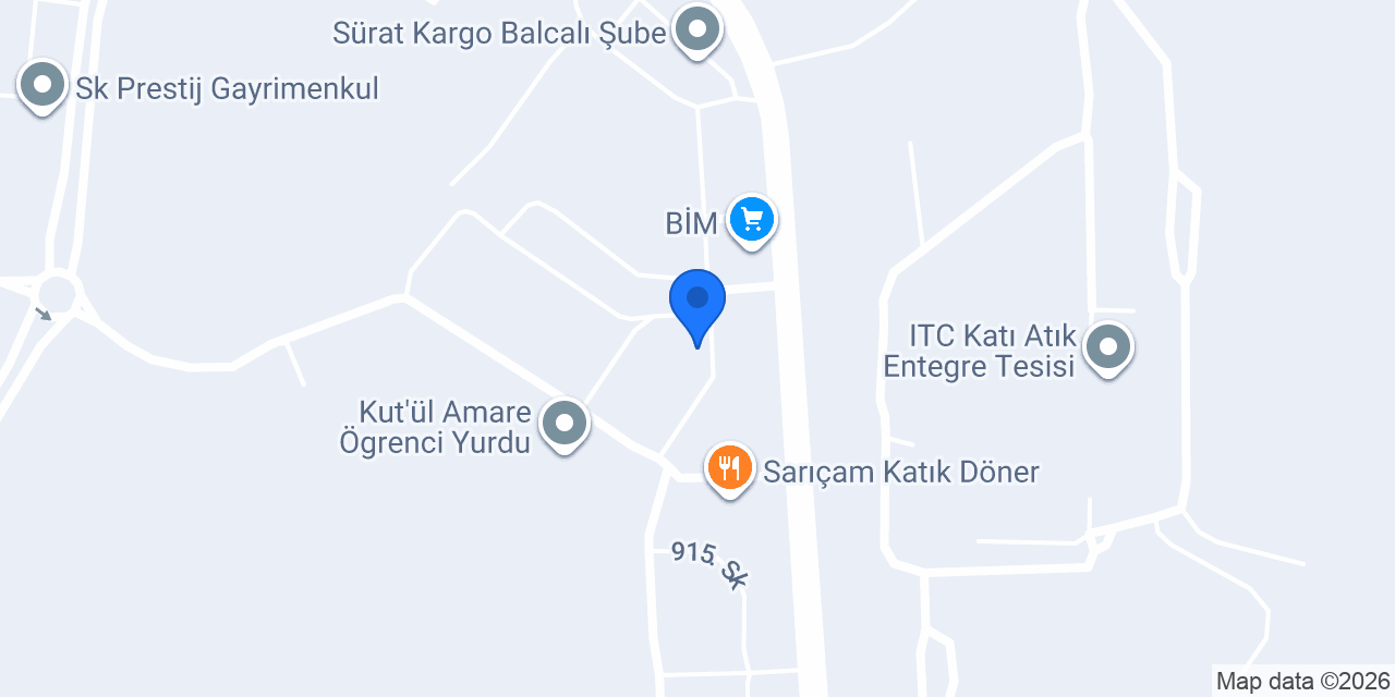 Sarıçam Çilingir konumu