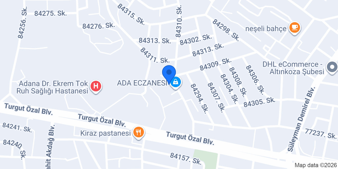 Simge Uyanık Eczanesi konumu