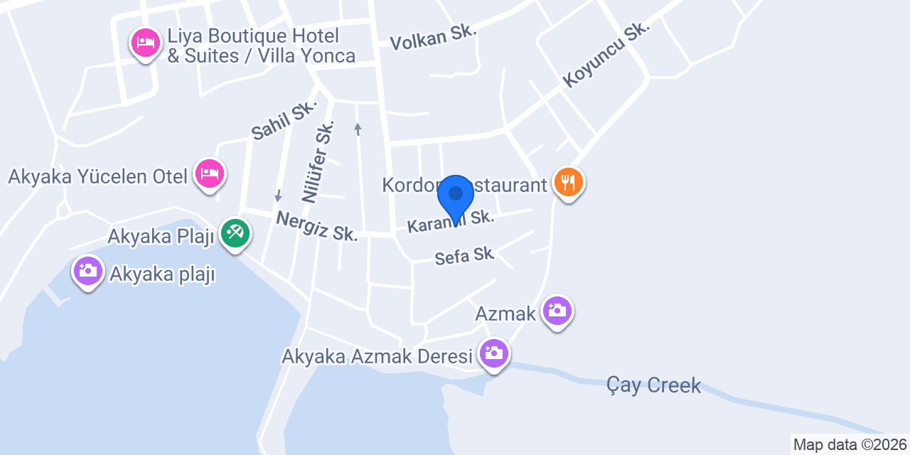 Limon Otel (Pansiyon 2) konumu