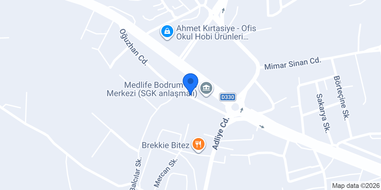 BODRUM AKKAYA BUZ konumu