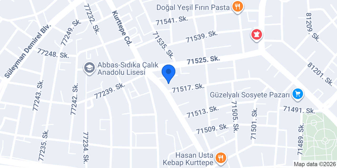 Yaşar Bilgisayar konumu