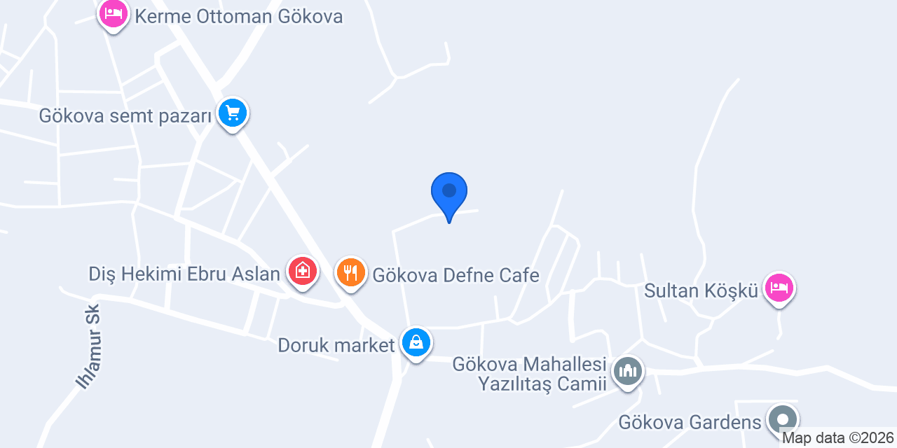 Gökova Şemkin Apart konumu