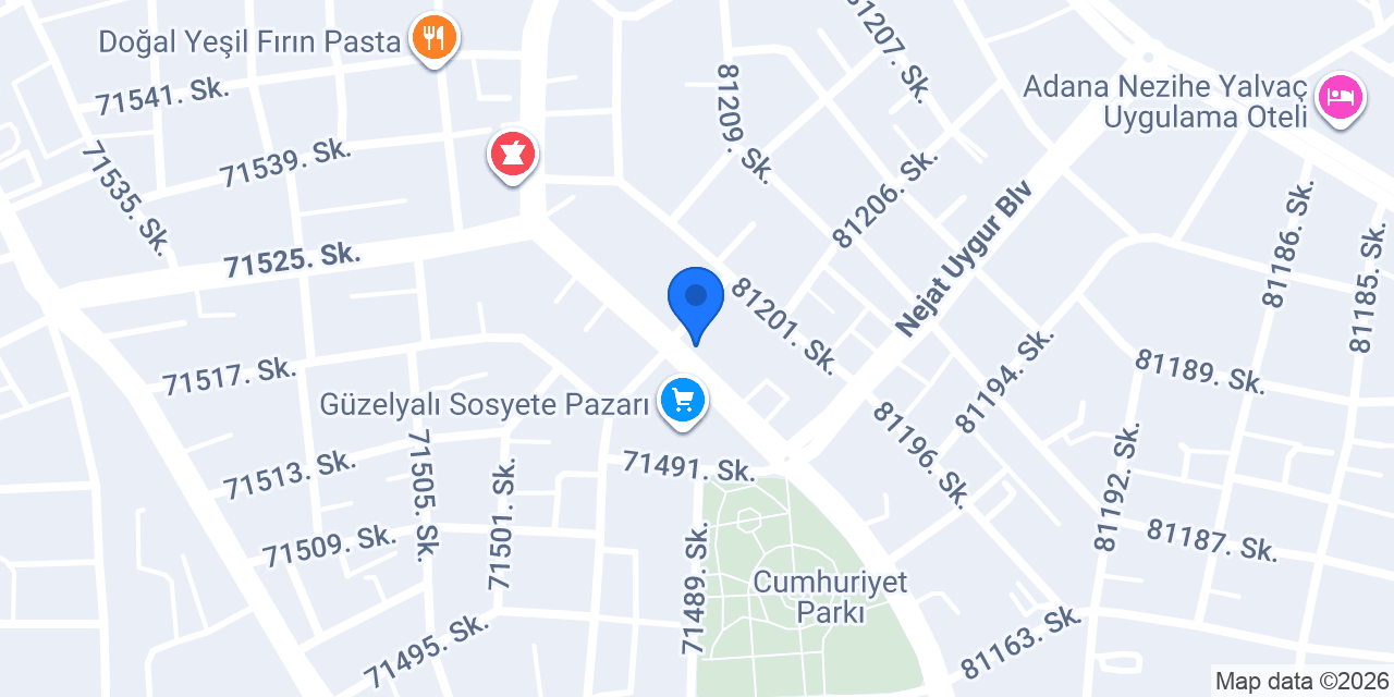Tmfk Özel Öğretim Kursu konumu