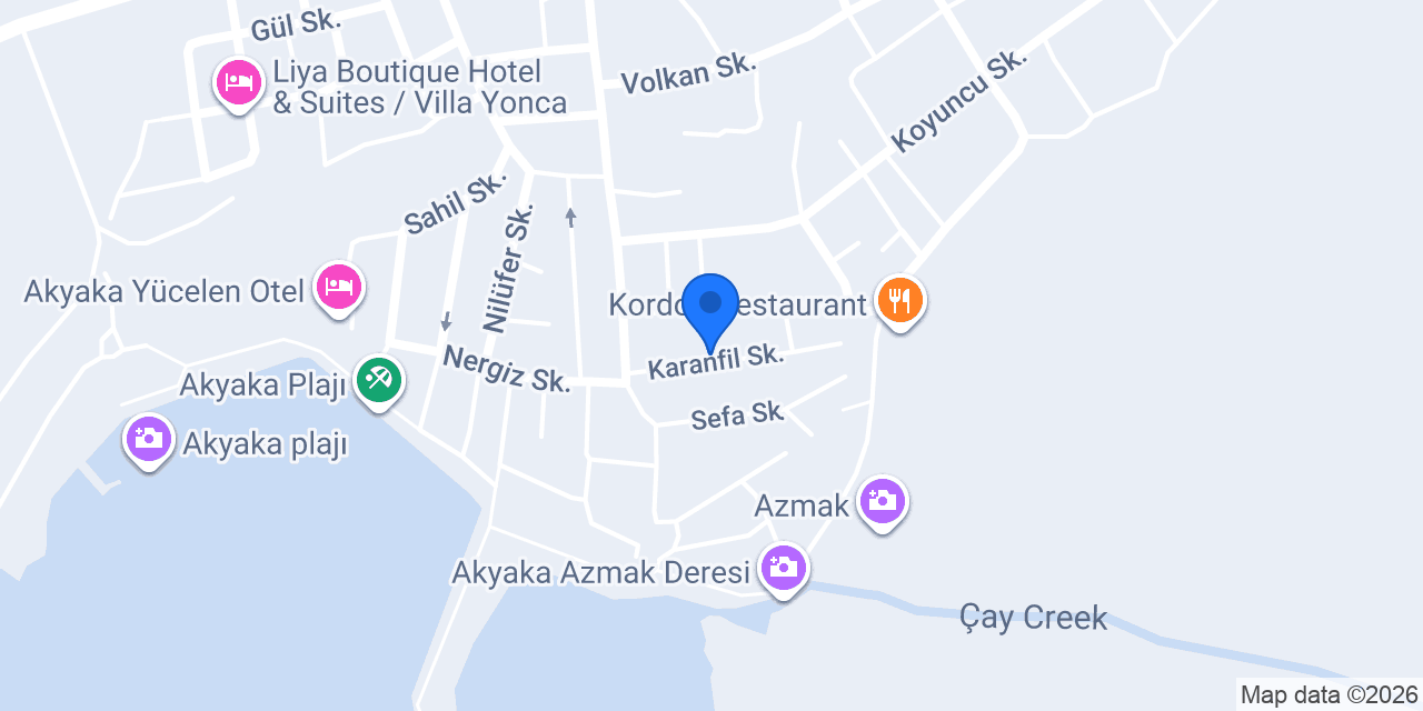 İnceden Meyhane konumu
