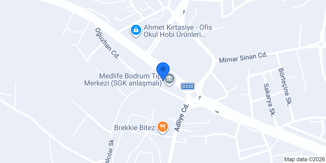 Bodrum Kadın Doğum Op.Dr.Emre Gürçkaya konumu
