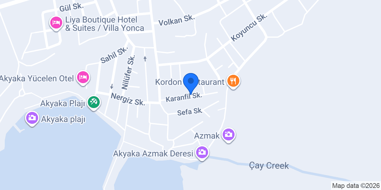Karanfil Sofrası konumu