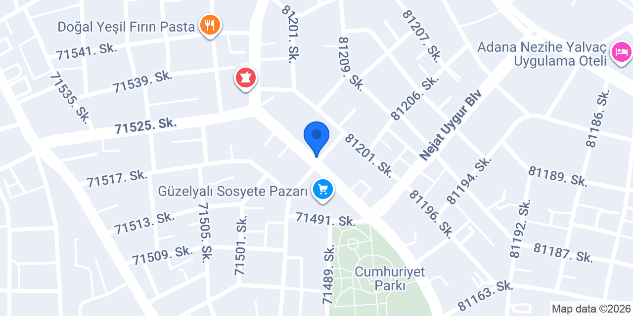 Acembekiroğlu Eczane konumu