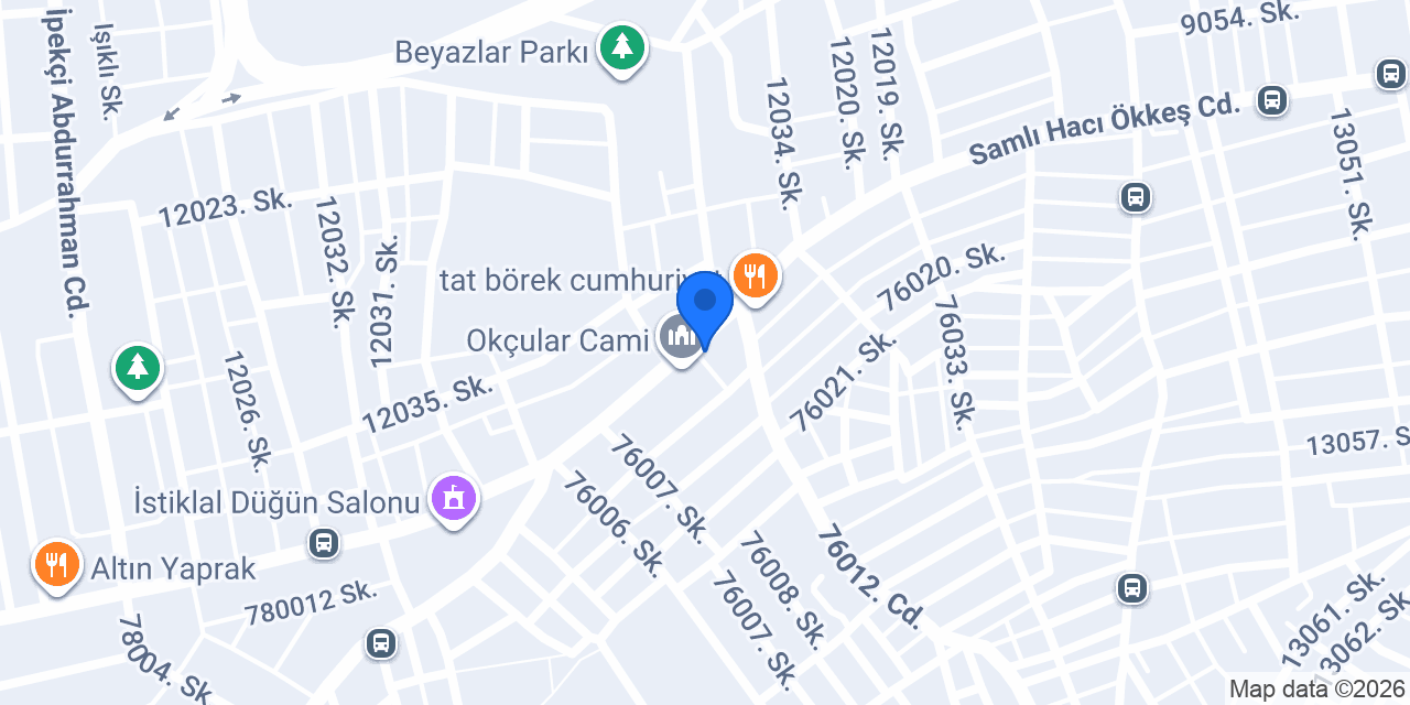 Nurhas Döner konumu