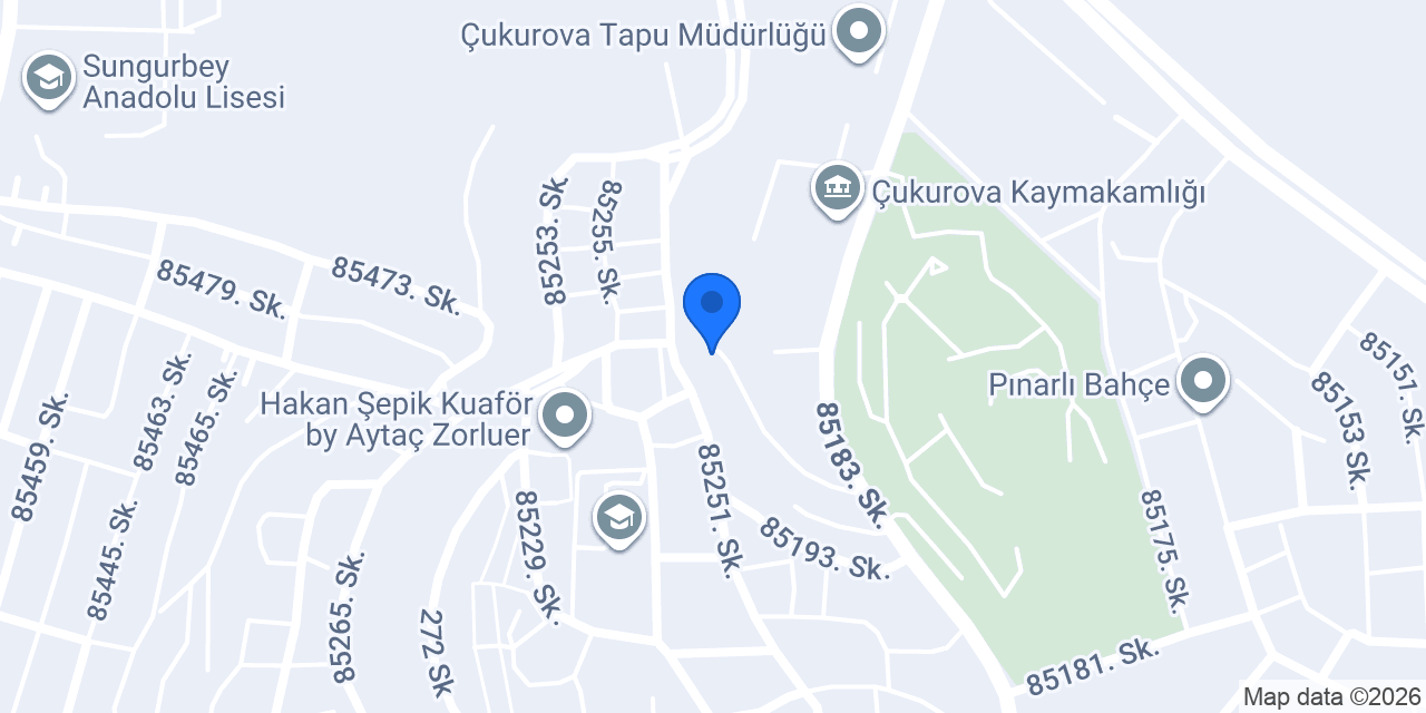 APEX VETERİNER KLİNİĞİ konumu