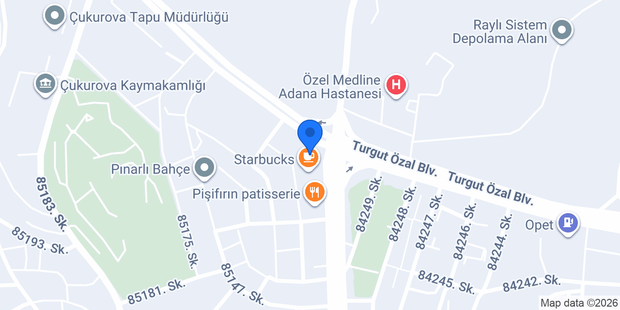 ADANA ANAHTAR RECEP konumu