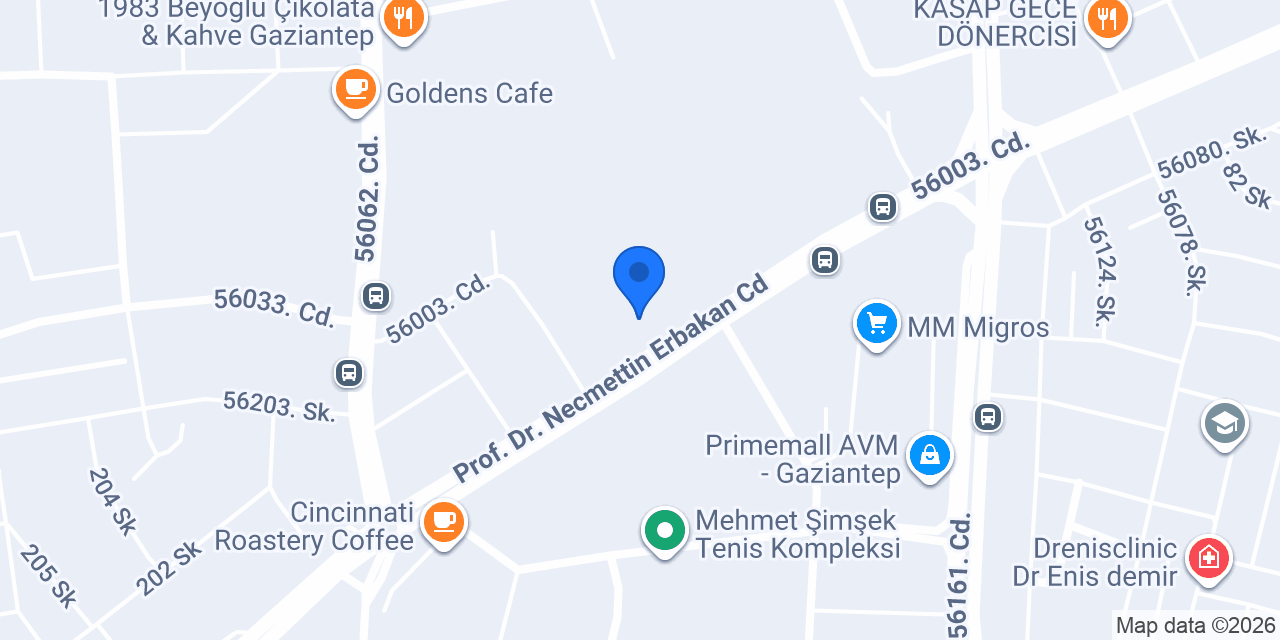 Bibble Cafe & Restoran İconova konumu