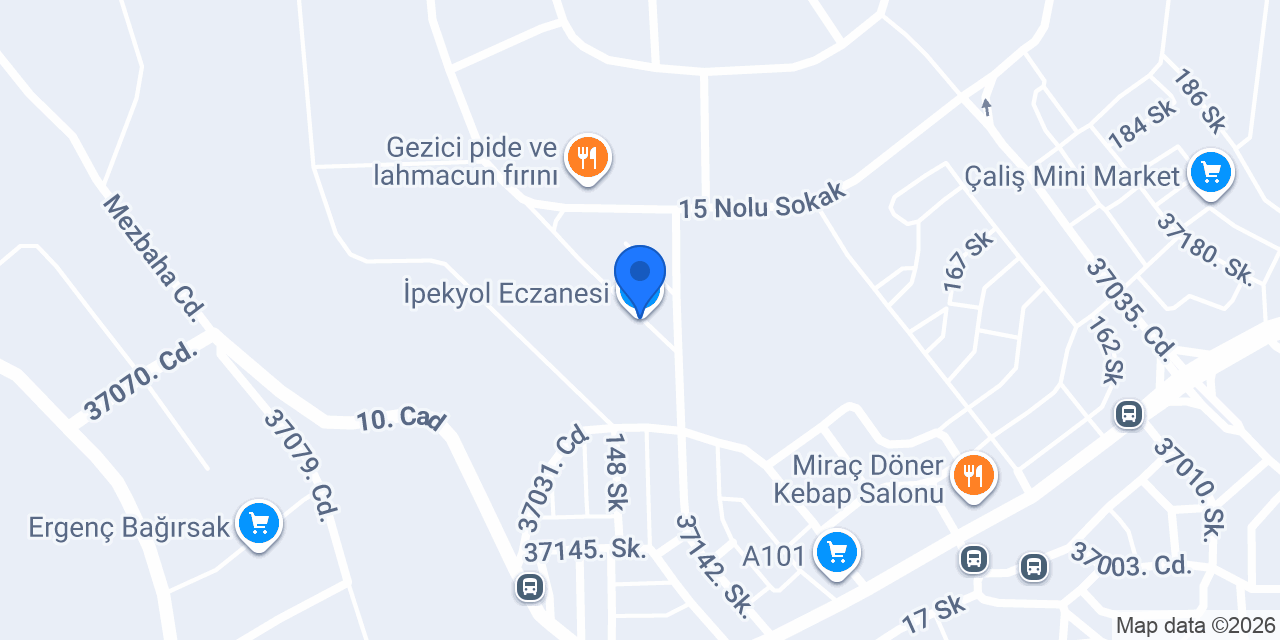 İpekyol Eczanesi konumu