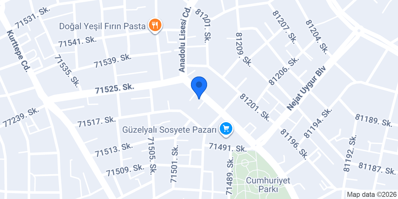 Lalezar çiçekçilik konumu