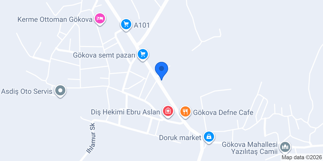 Gökova Ersoy Emlak konumu